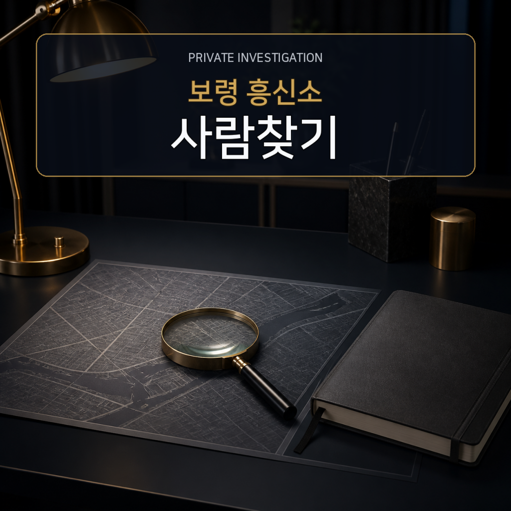 보령 사람찾기·소재파악 전문 흥신소
